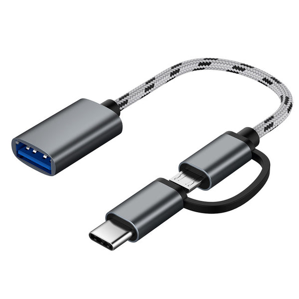 2 in 1 USB 3.0 OTG Cable