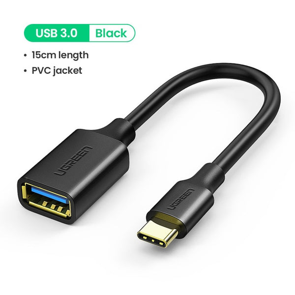 Ugreen USB C to USB Adapter OTG Cable USB Type C Male to USB 3.0 2.0 Female Cable Adapter for MacBook Pro Samsung Type-C Adapter