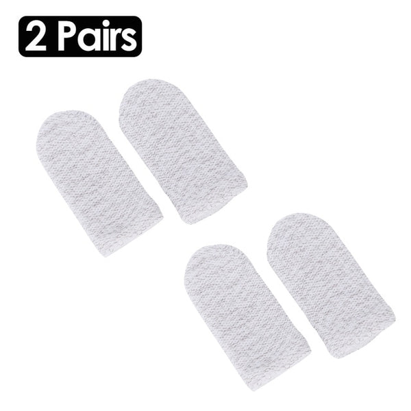 2pcs Finger Cover Game Controller for PUBG Sweat Proof Non-Scratch Sensitive Touch Screen Gaming Finger Thumb Sleeve Gloves