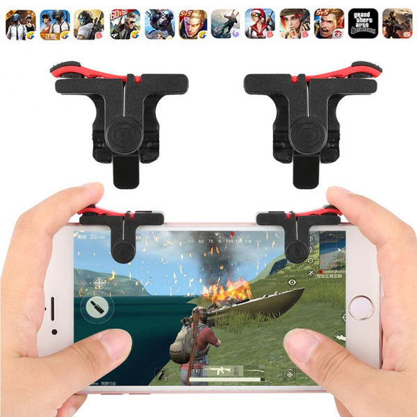 2PCS Joystick Trigger For PUBG Mobile Phone L1R1 For PUBG Gamepad Aim Shooter Gaming Button Accessories For Mobile Phone TXTB1