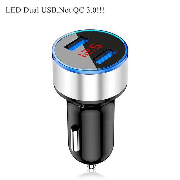 Car USB Charger Quick Charge 3.0 4.0 Universal 18W Fast Charging in car 4 Port mobile phone charger for samsung s10 iphone 11 7